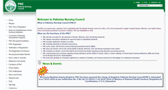 Desktop Screenshot of pnc.org.pk